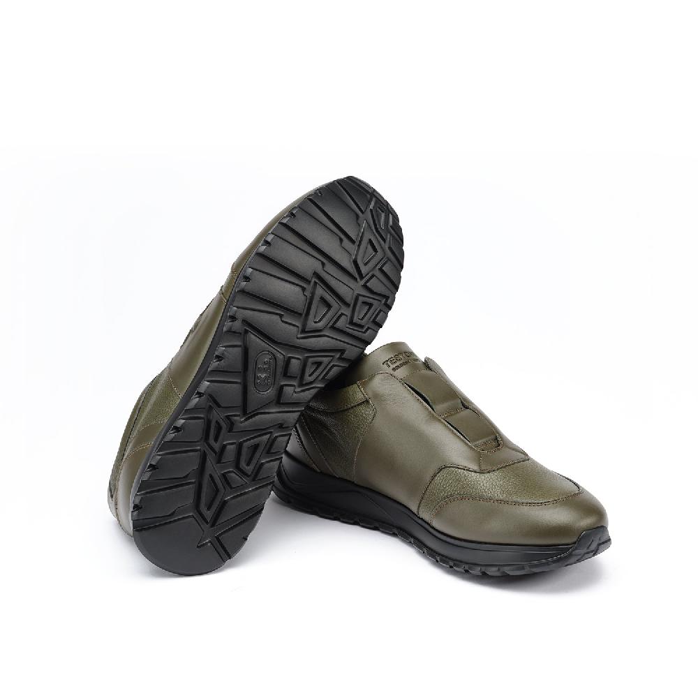 A.Testoni CUNEO SNEAKER SPORT NAPA CALF + GRAINED CALF °