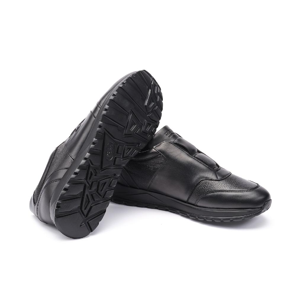 A.Testoni CUNEO SNEAKER SPORT NAPA CALF + GRAINED CALF