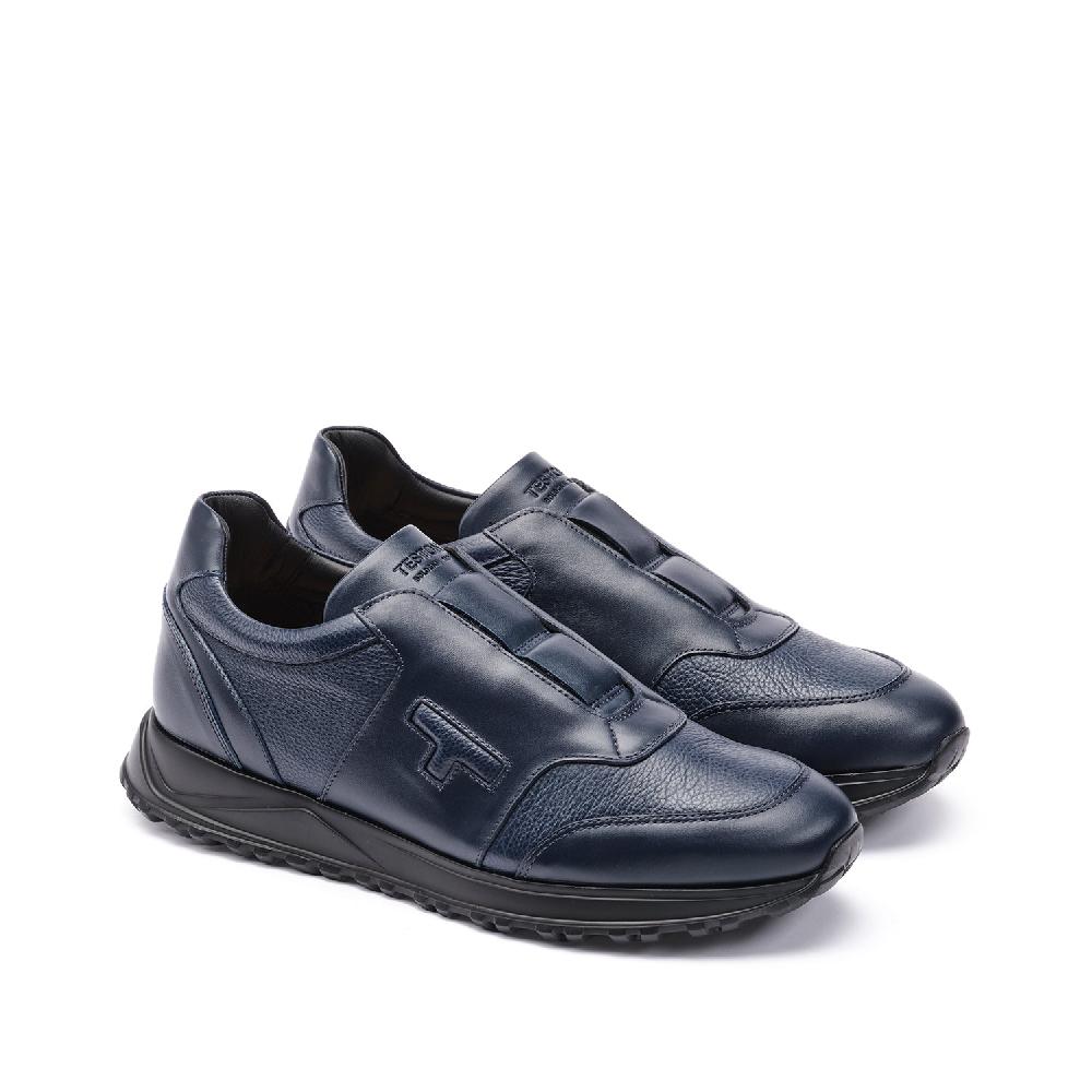 A.Testoni CUNEO SNEAKER SPORT NAPA CALF +GRAINED CALF
