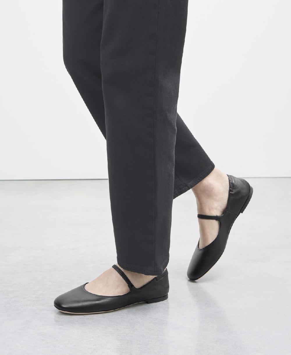 Agl Ballerina In Pelle Nero Iris