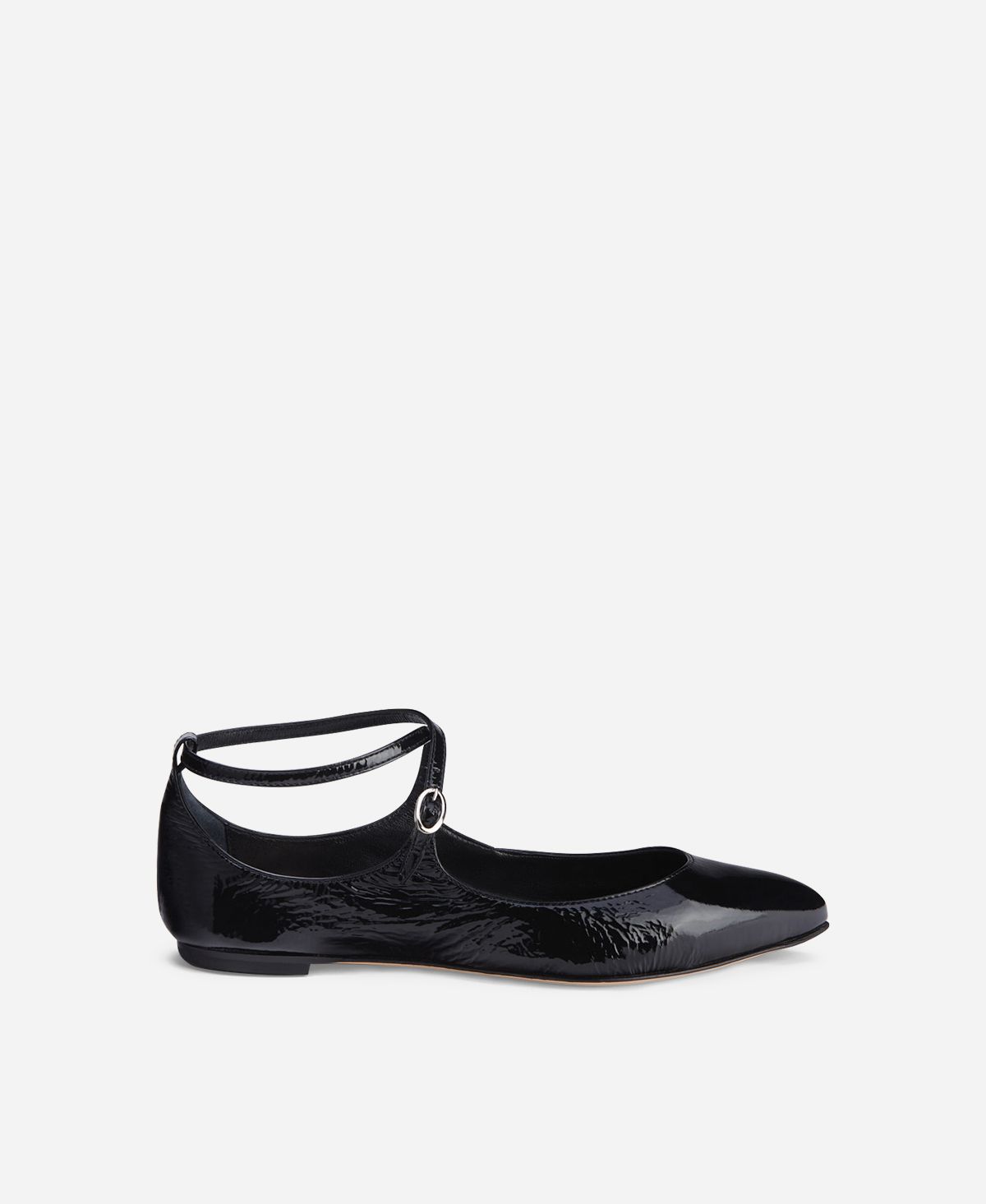 Agl Ballerina in pelle Nero Softy Ballet