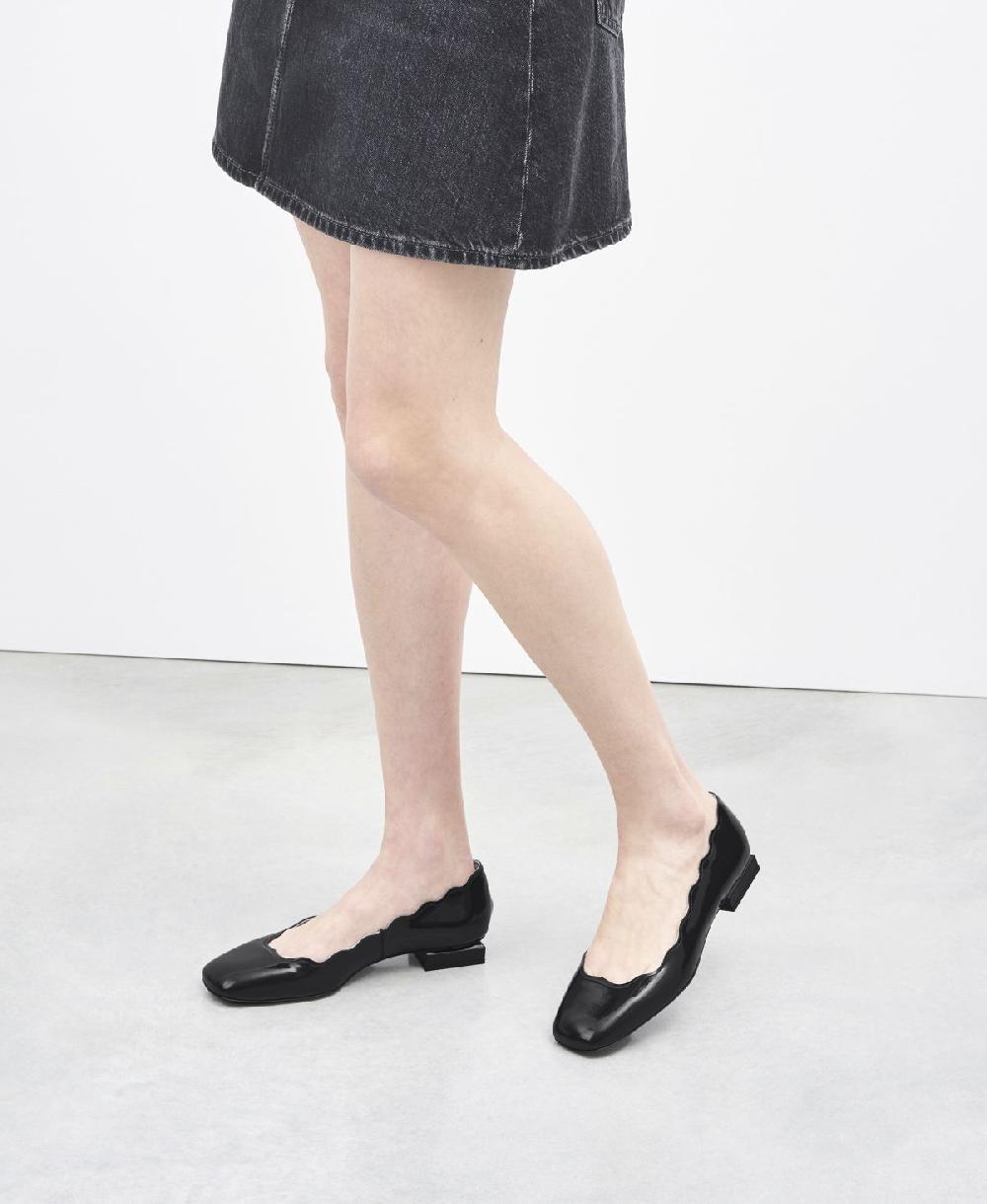 Agl Ballerina In Vernice Blu Notte Angie L Wave