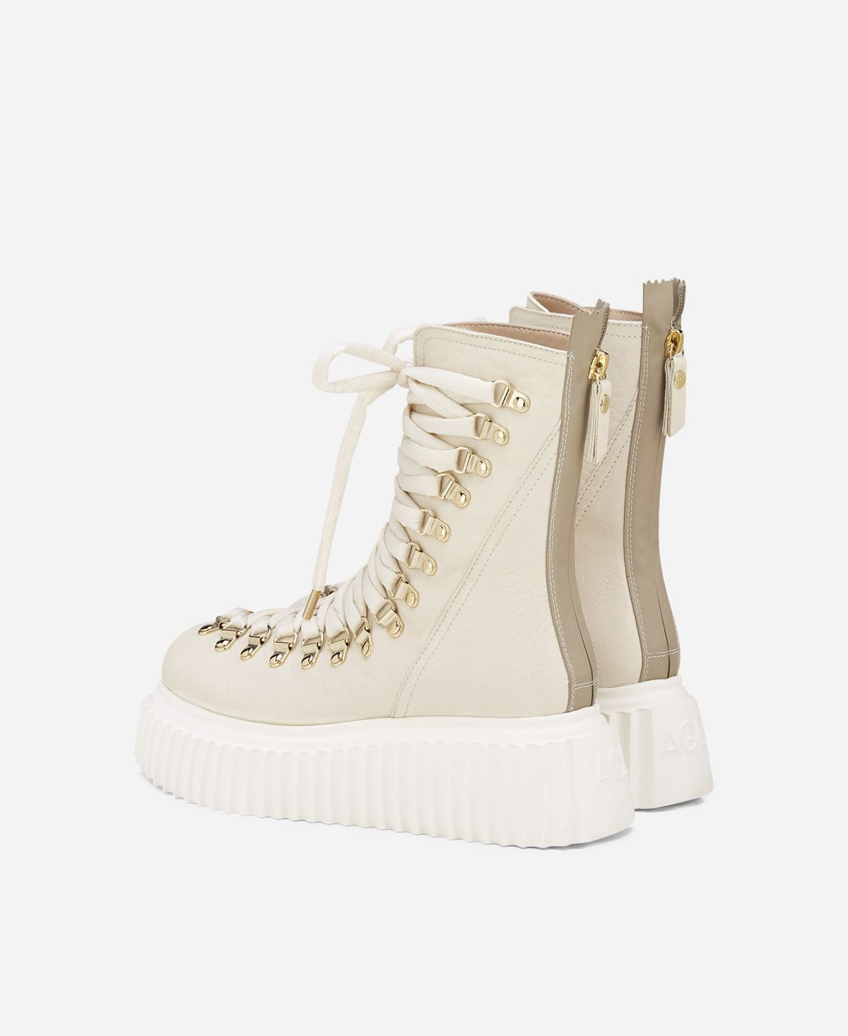 Agl Biker In Pelle Crema DROMO