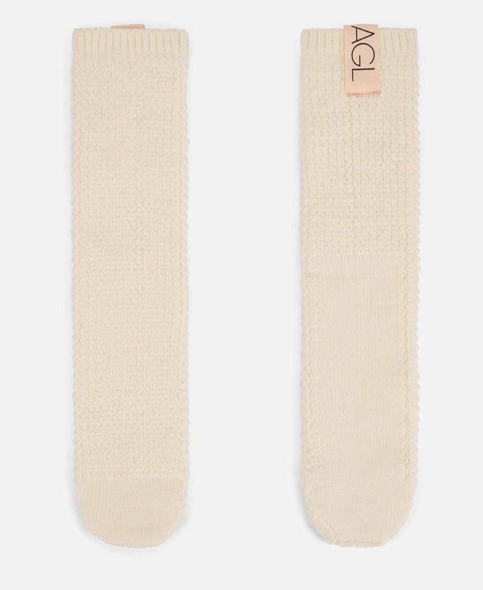 Agl Calze di lana Bianco SOCK