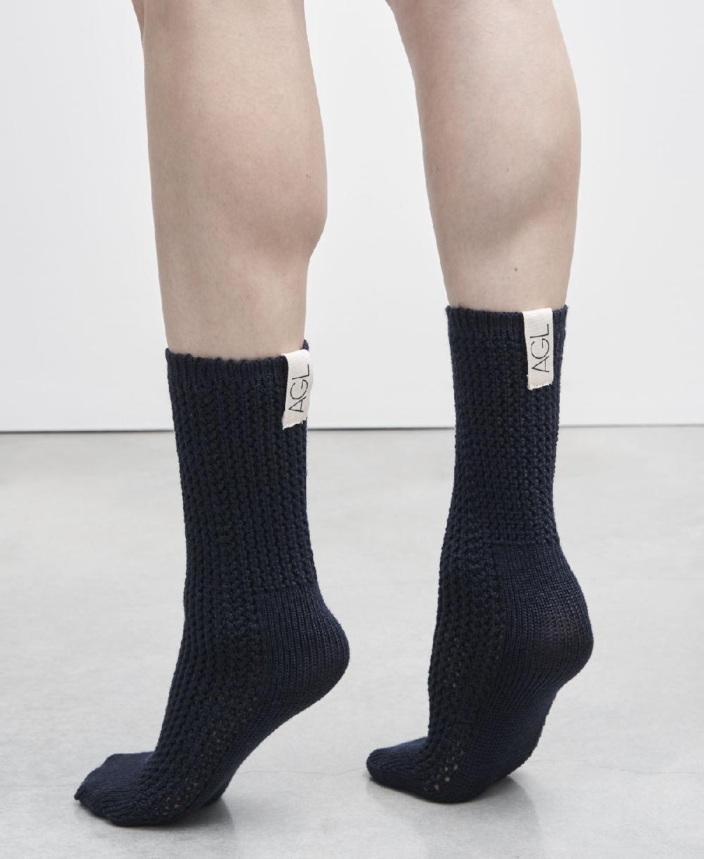 Agl Calze Di Lana Blu SOCK