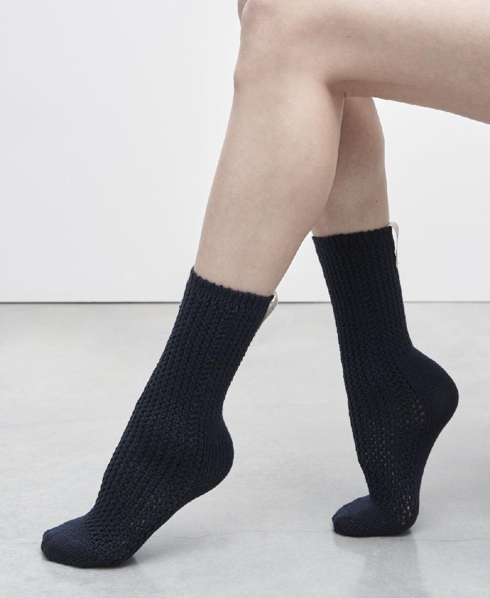 Agl Calze Di Lana Blu SOCK