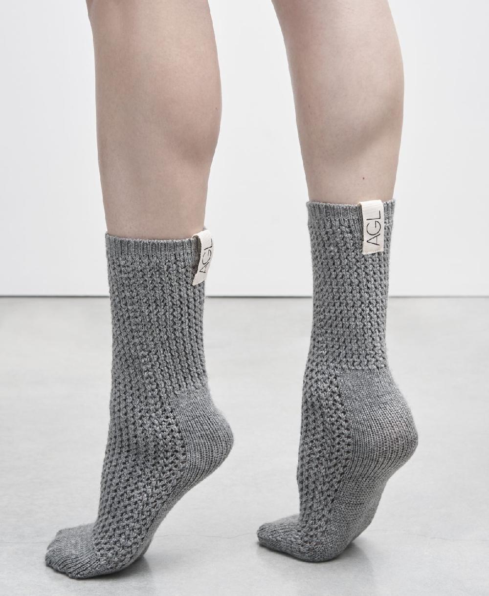 Agl Calze Di Lana Dark Grey SOCK
