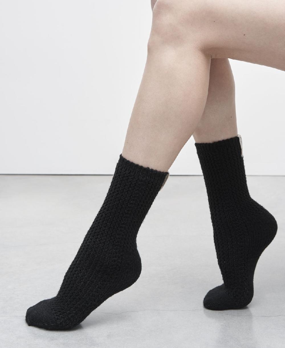 Agl Calze Di Lana Nero SOCK