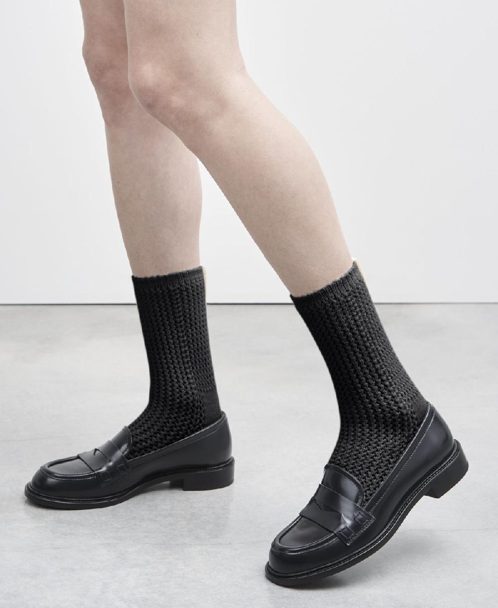 Agl Calze Di Lana Nero SOCK