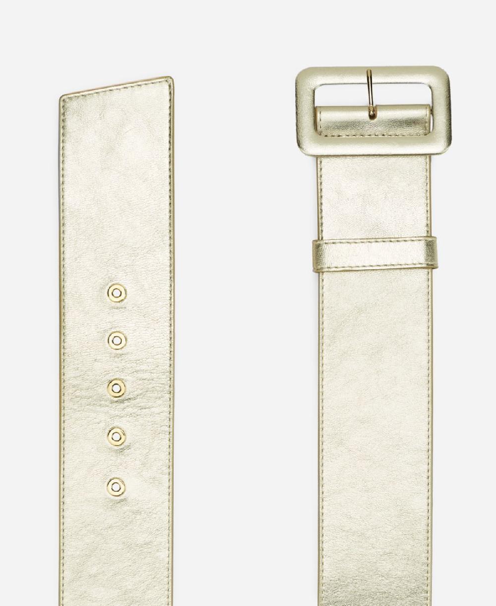 Agl Cintura Metallizzata Platino Virginia