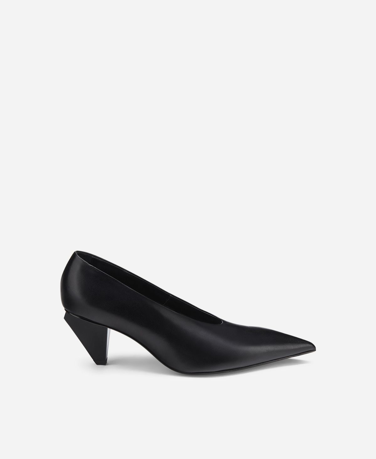 Agl Décolleté in pelle Nero KNIFE PUMP