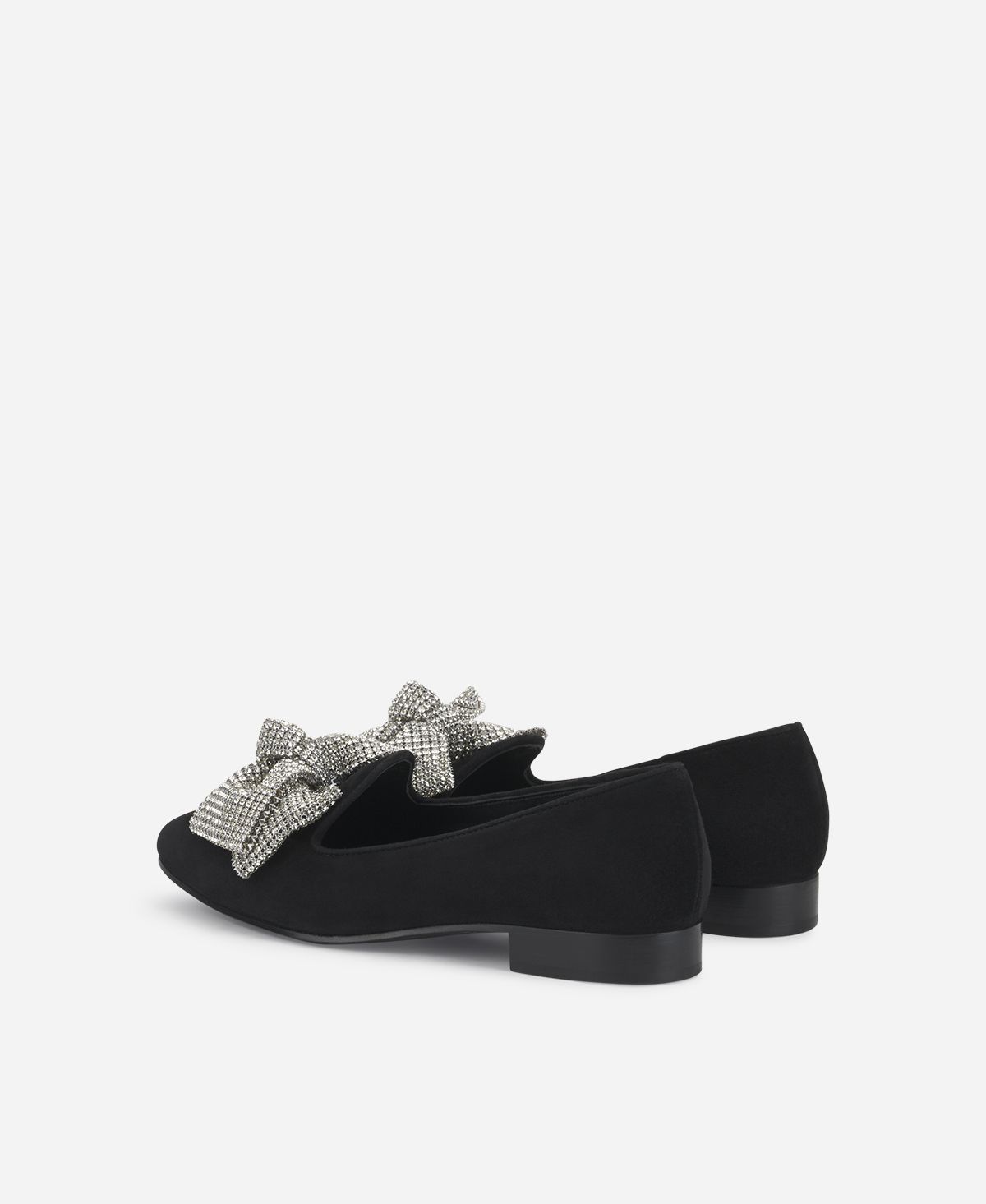 Agl Loafer Con Fiocco Nero Costanza Ribbon