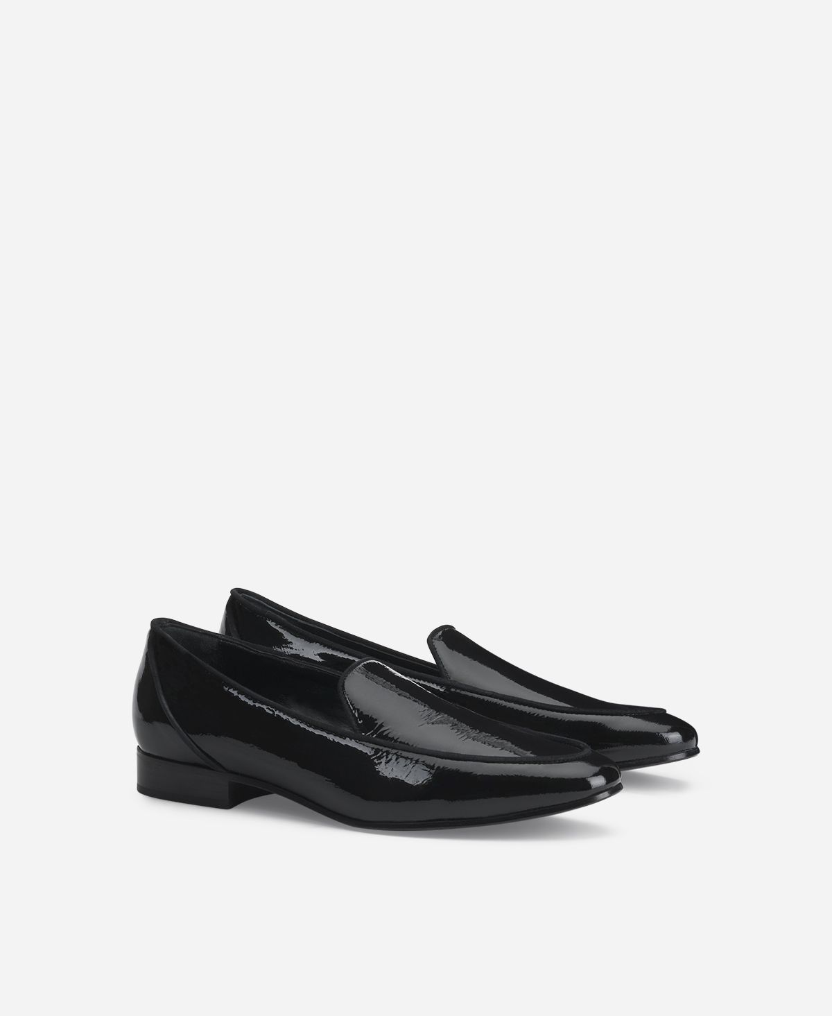 Agl Loafer Con Profili In Suede Nero Costanza Edge
