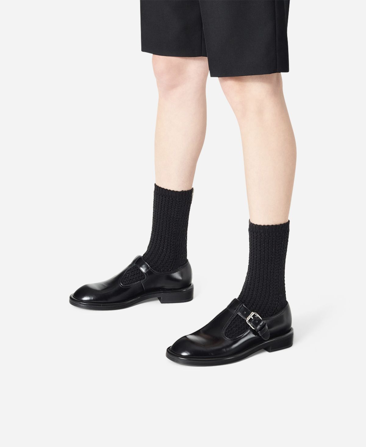 Agl Mary Jane In Pelle Nero ALISON MARY JANE