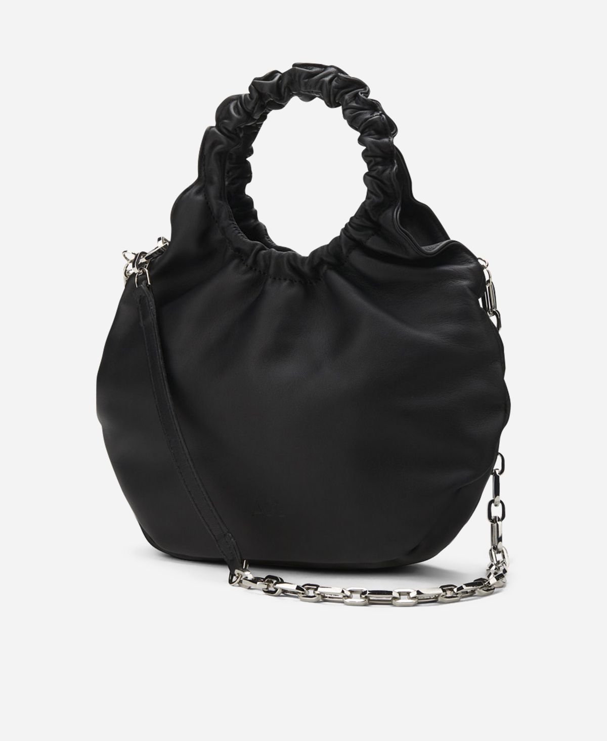 Agl Mini Borsa In Pelle Nero Mini Gretty