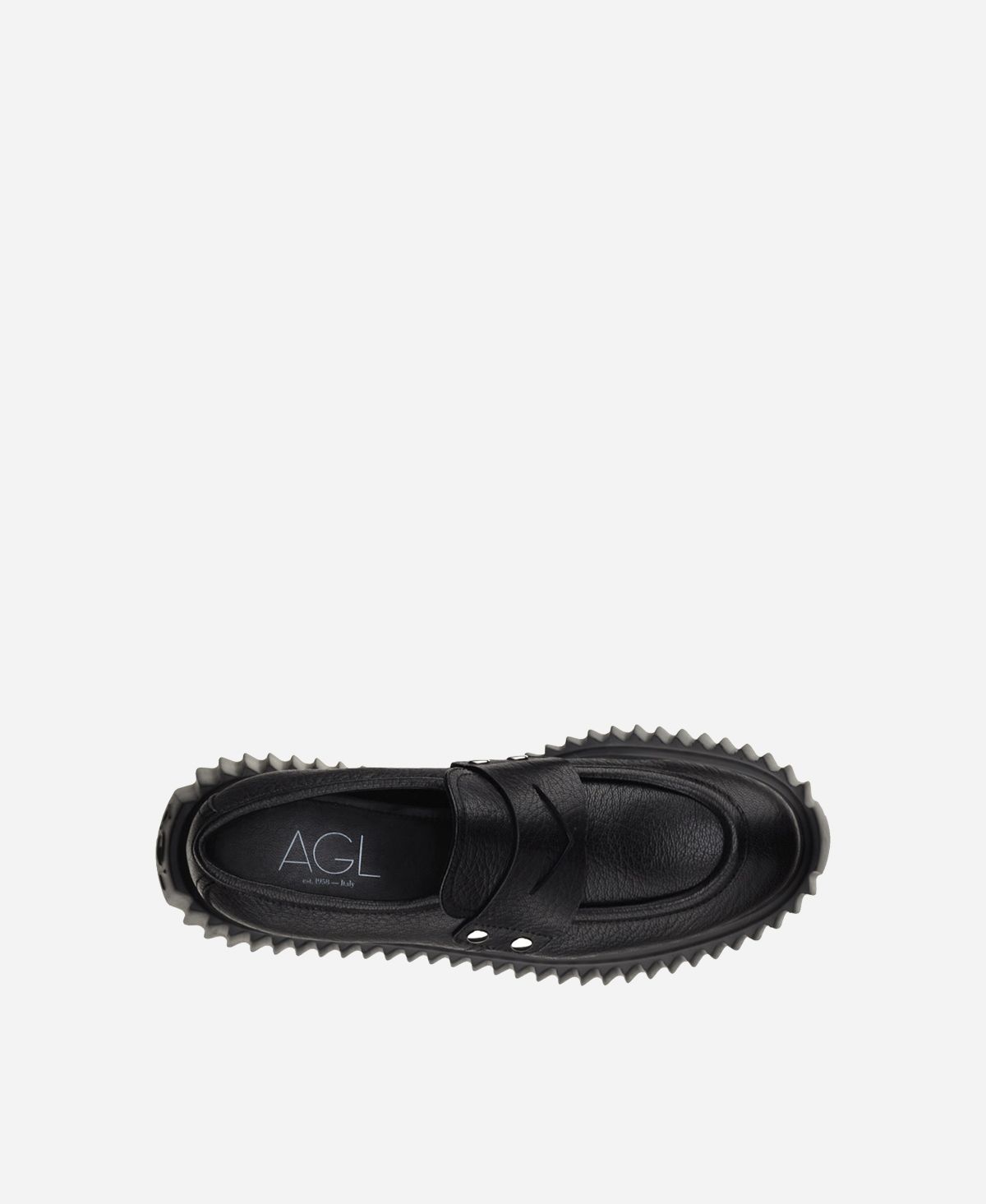 Agl Mocassino Chunky Nero DANY