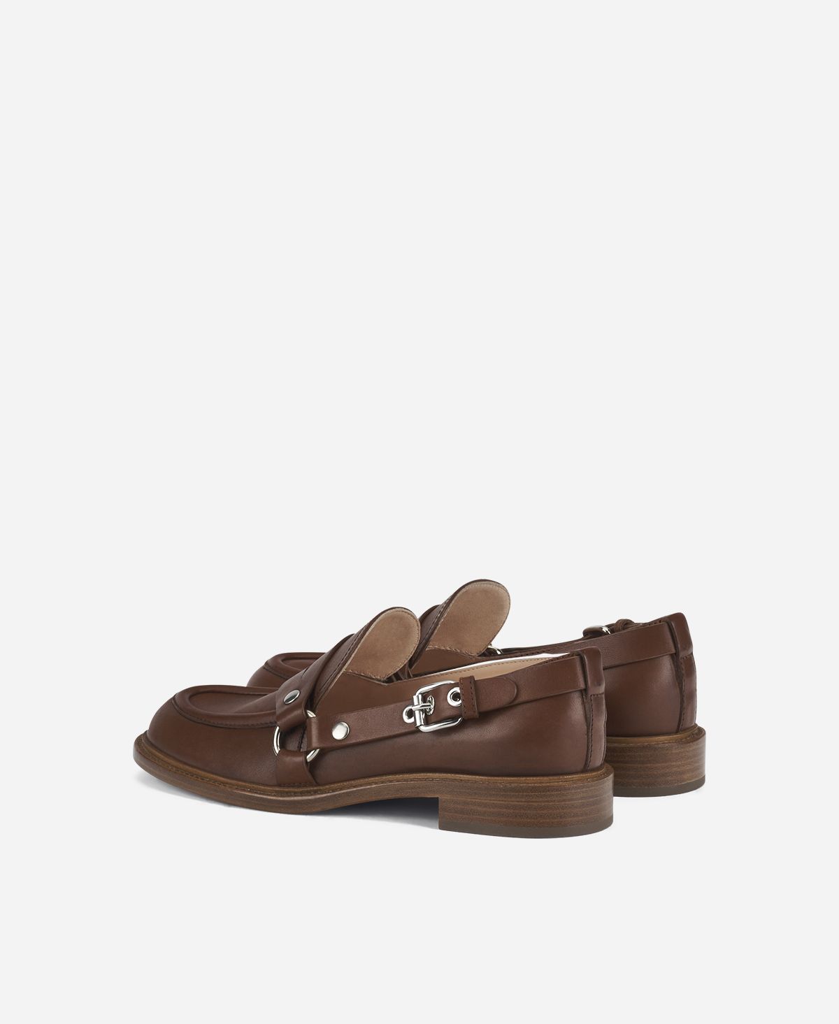 Agl Mocassino Con Fibbia Cuoio Stephan