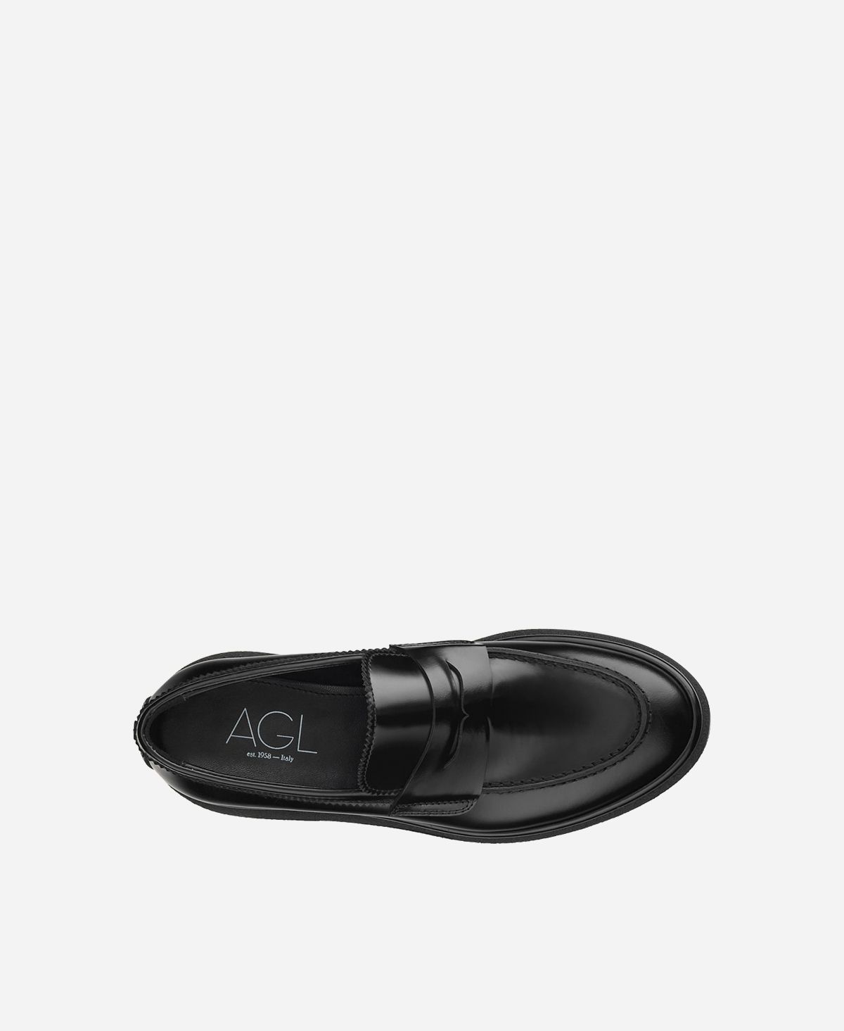 Agl Mocassino Con Para Nero ALISON R MOC