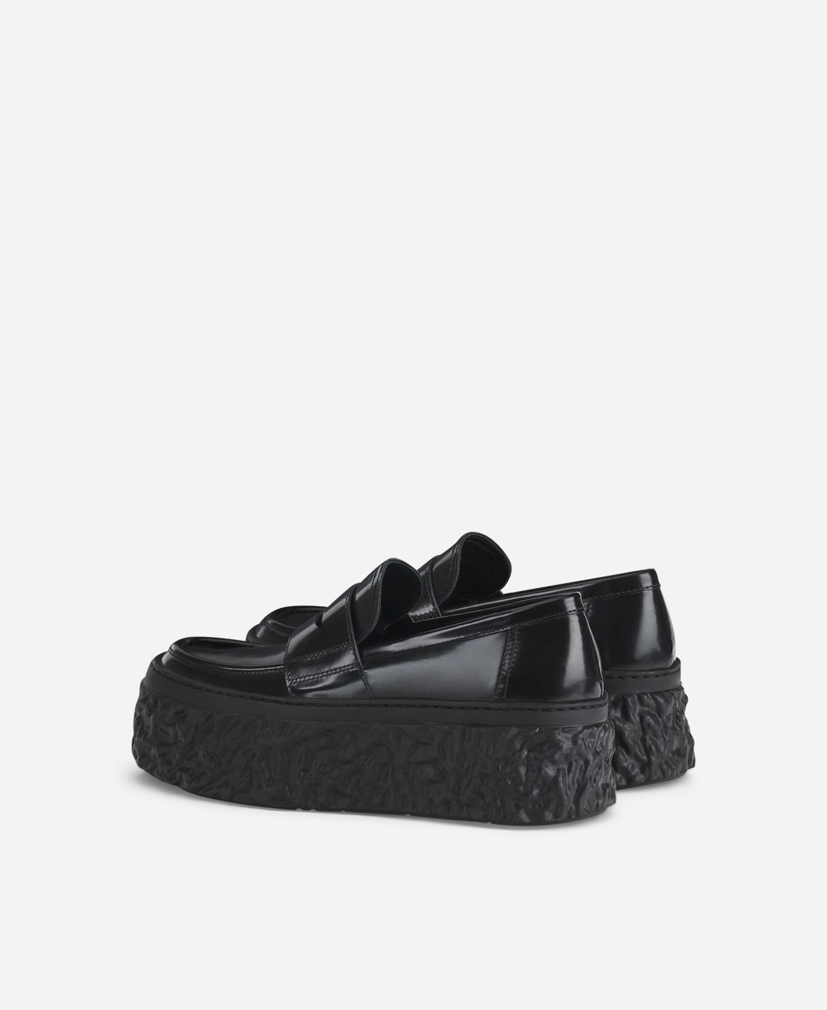 Agl Mocassino Con Platform Nero Magma Moc