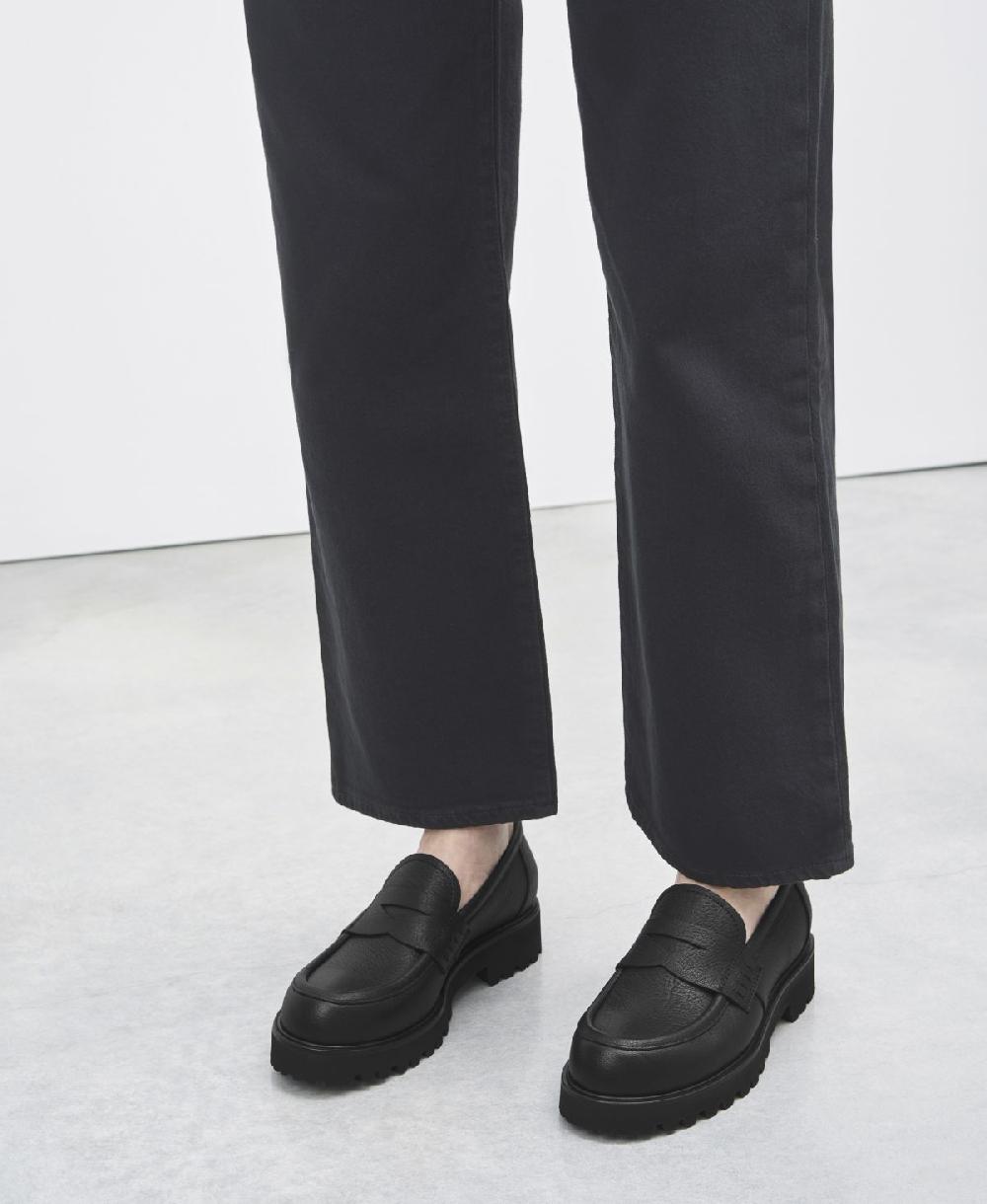 Agl Mocassino Con Suola Chunky Nero Goldie