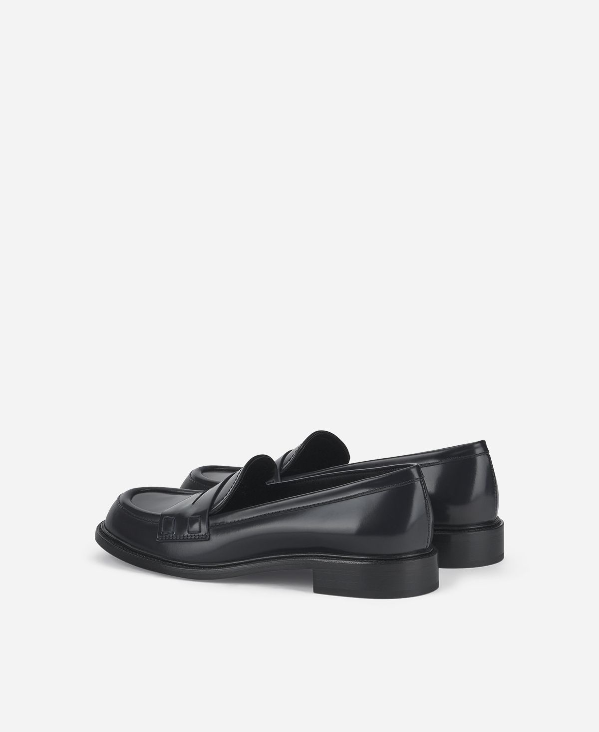 Agl Mocassino In Pelle Blu Notte Olivia