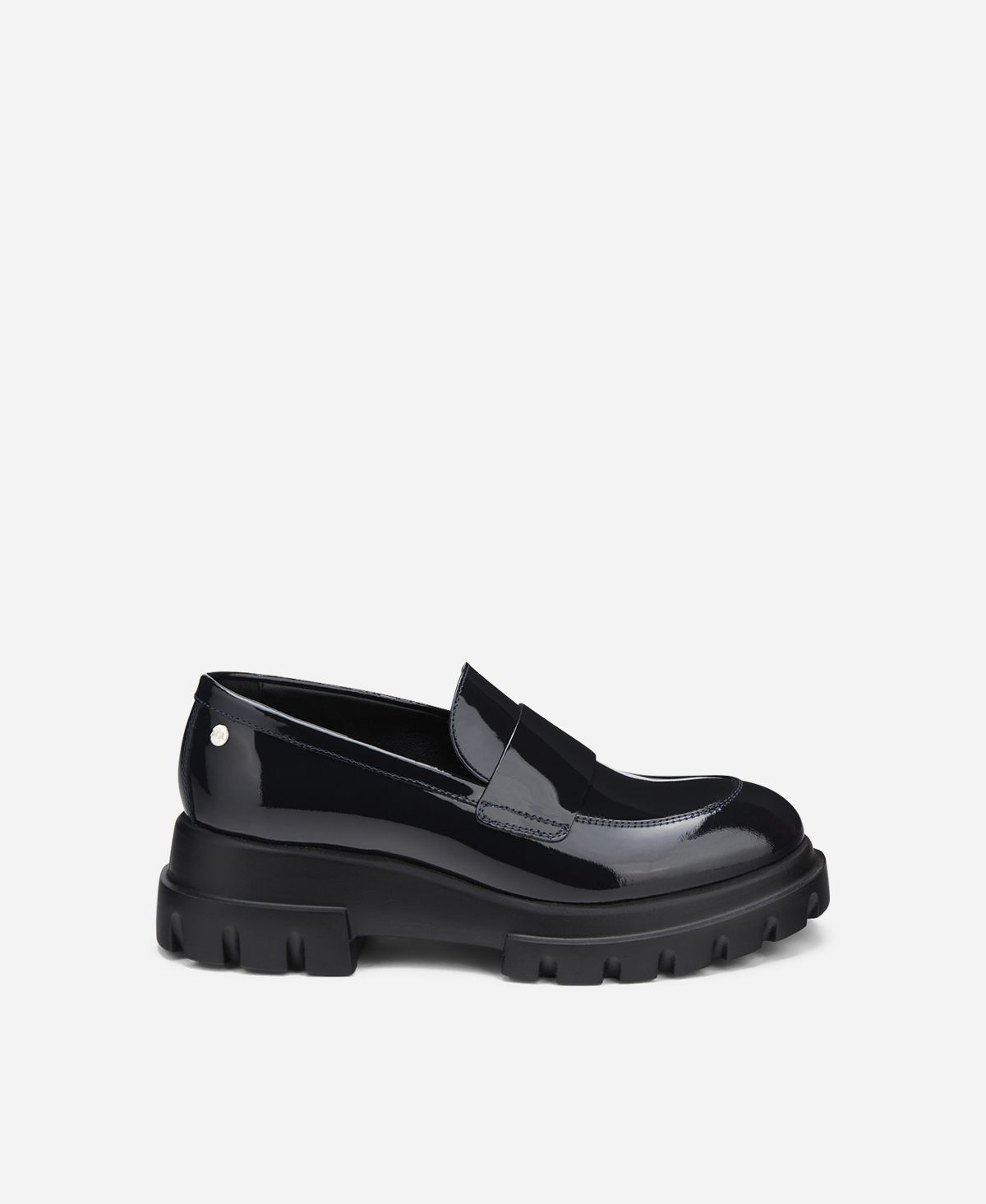 Agl Mocassino in vernice Blu notte IDA