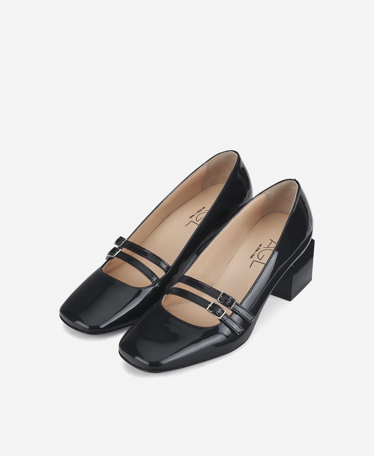 Agl Pump Con Cinturini Blu Notte Angie Mary Jane