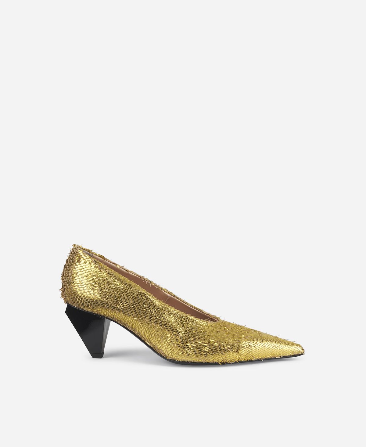 Agl Pump in pelle Oro Knife Pump