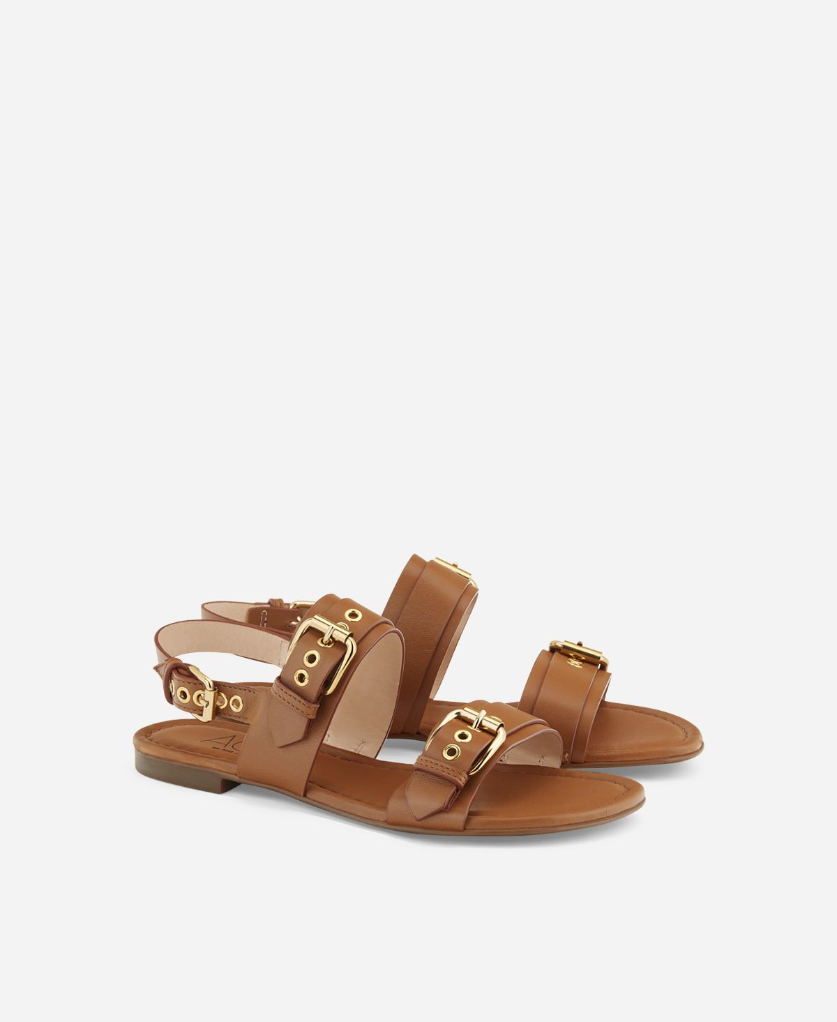 Agl Sandalo Con Fibbie Cuoio SUMMER MULTI BUCKLES