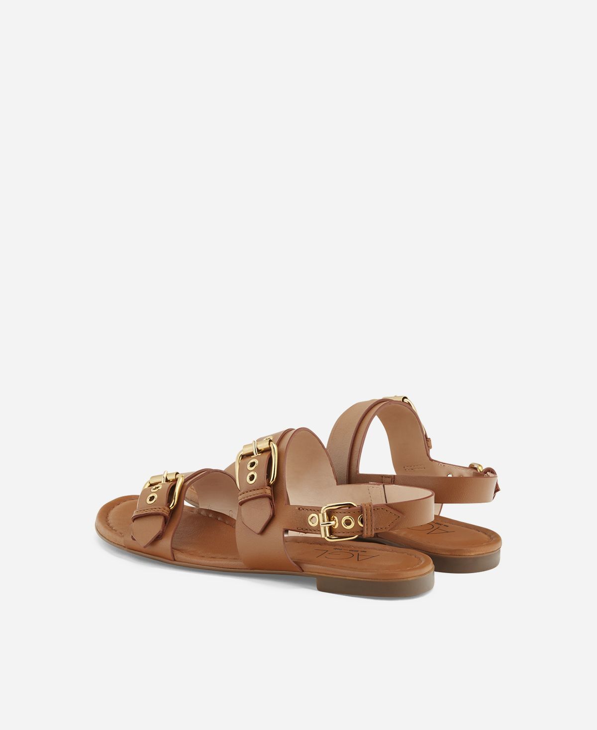 Agl Sandalo Con Fibbie Cuoio SUMMER MULTI BUCKLES