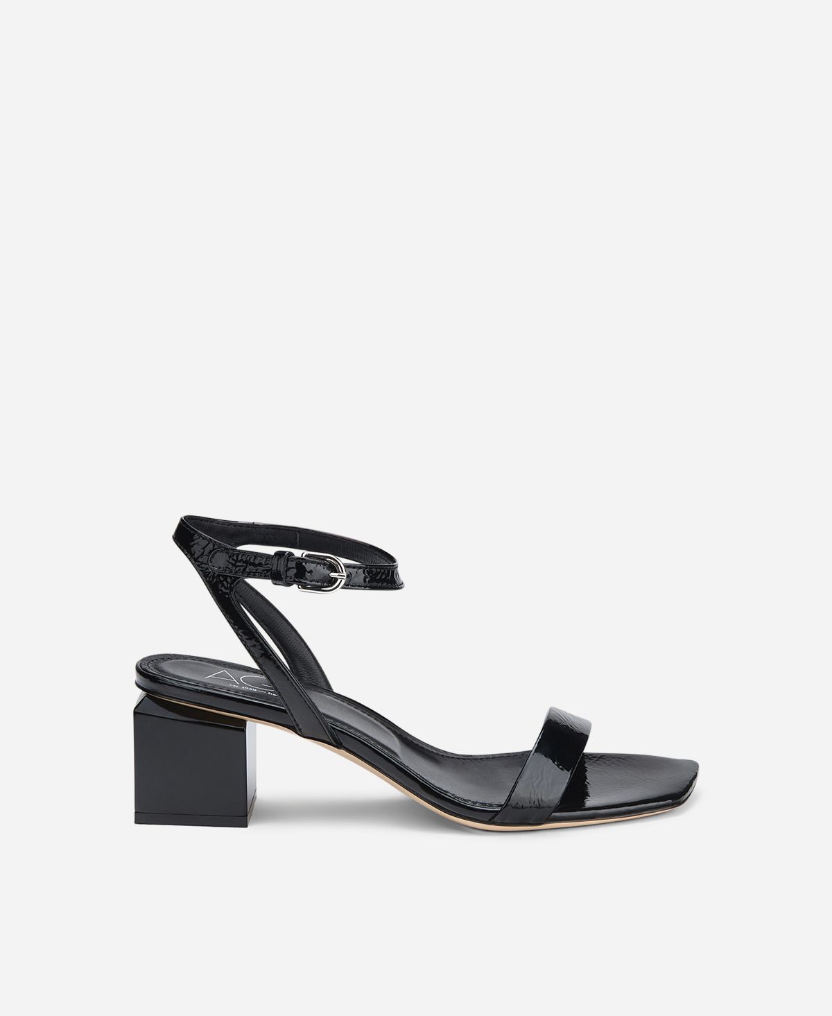 Agl Sandalo con tacco cubico Nero Angie