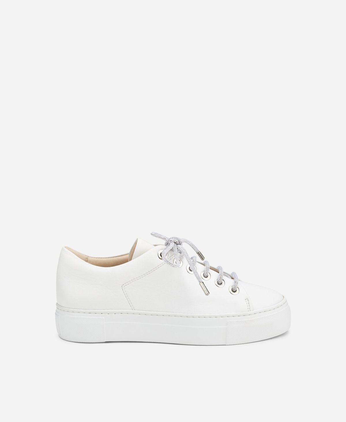 Agl Sneaker con lacci gioiello Bianco Crystal