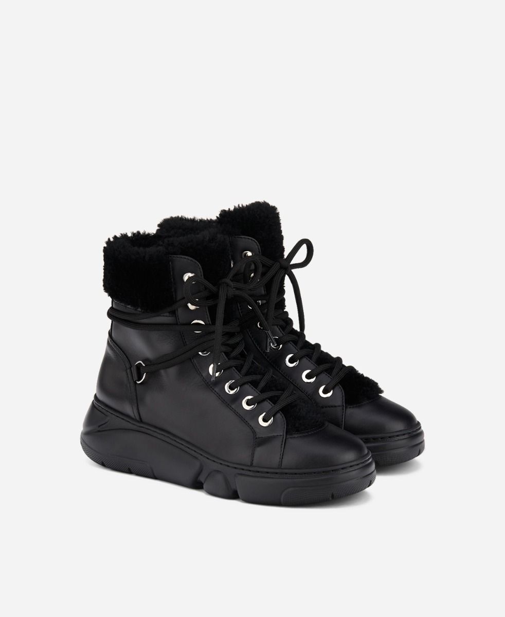 Agl Sneaker Con Montone Nero GISELLE