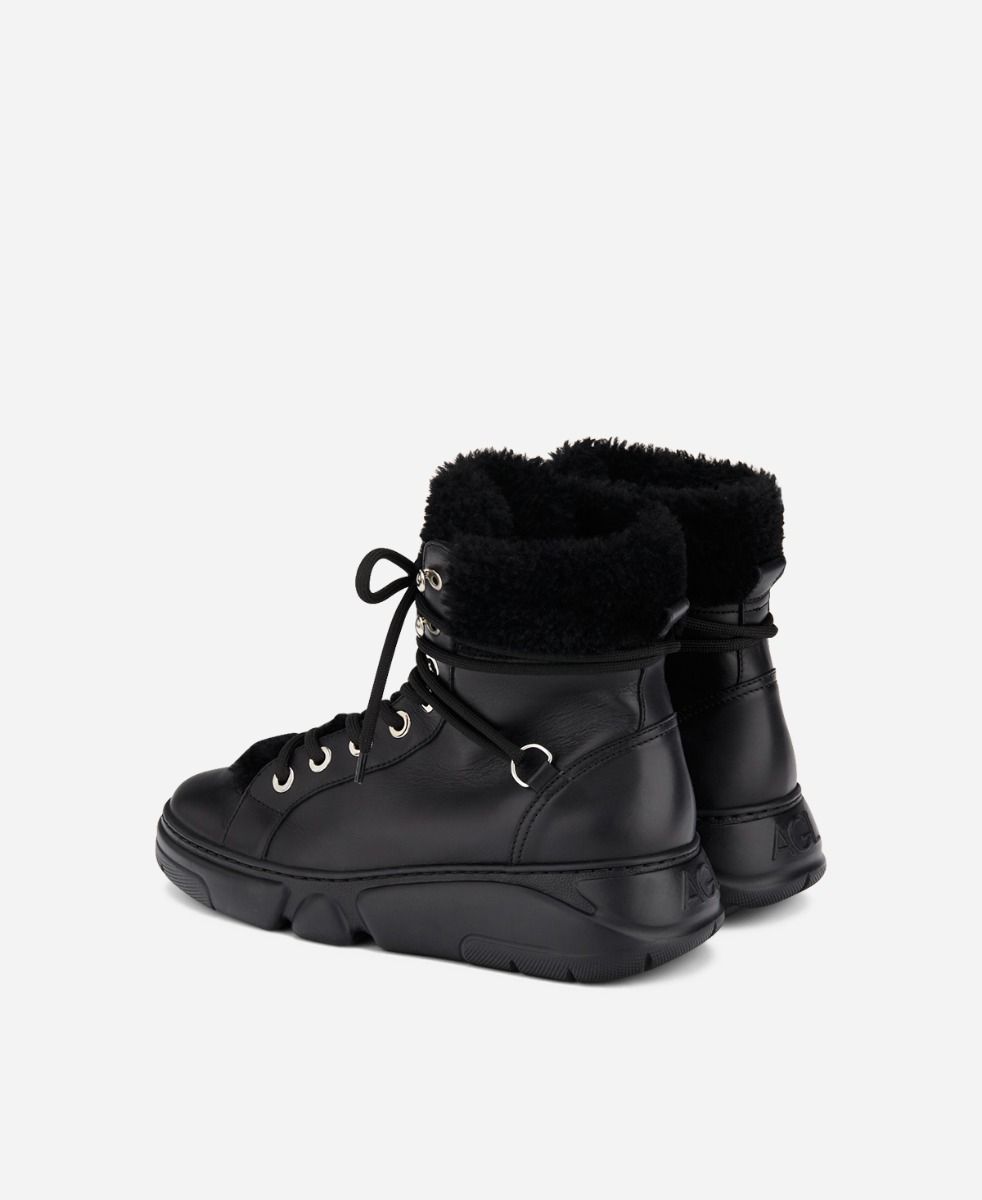 Agl Sneaker Con Montone Nero GISELLE