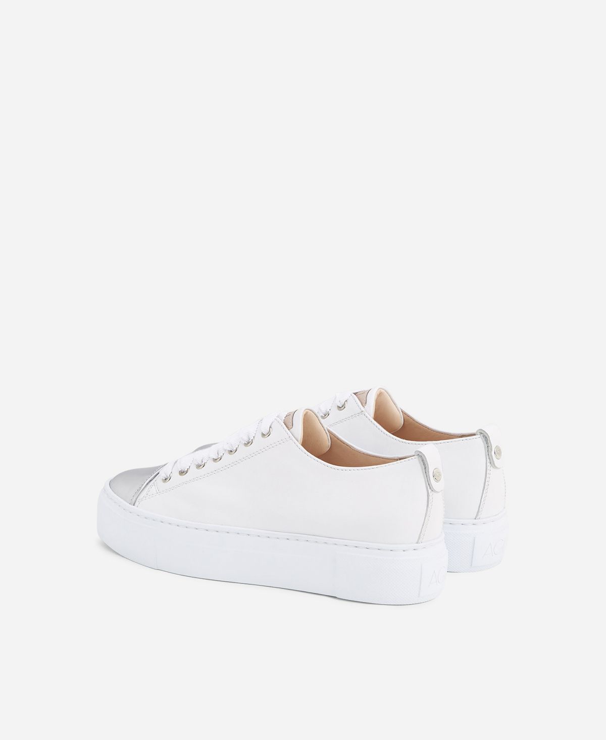Agl Sneaker Con Puntina Bianco Mollie
