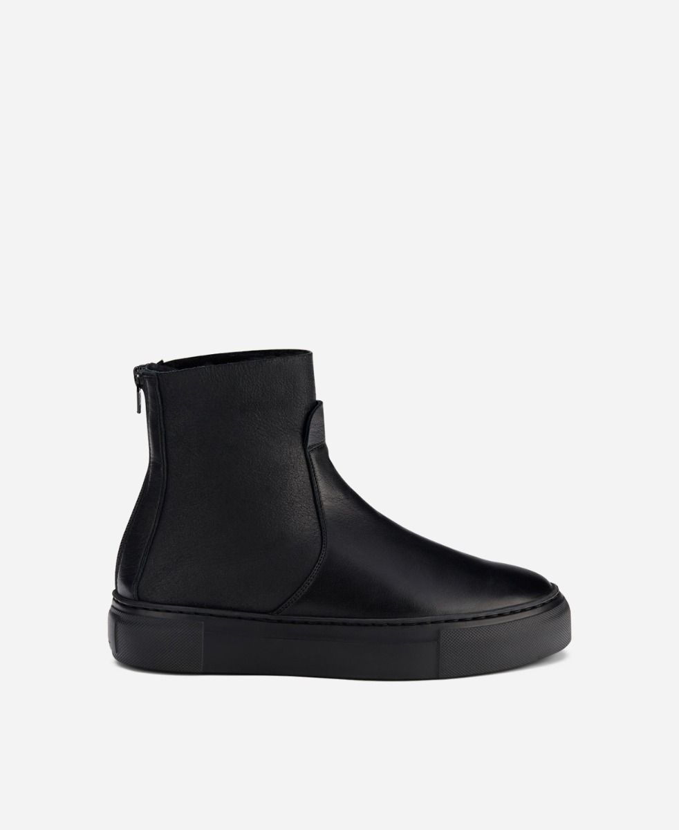 Agl Sneaker con shearling Nero MEGHAN WARM