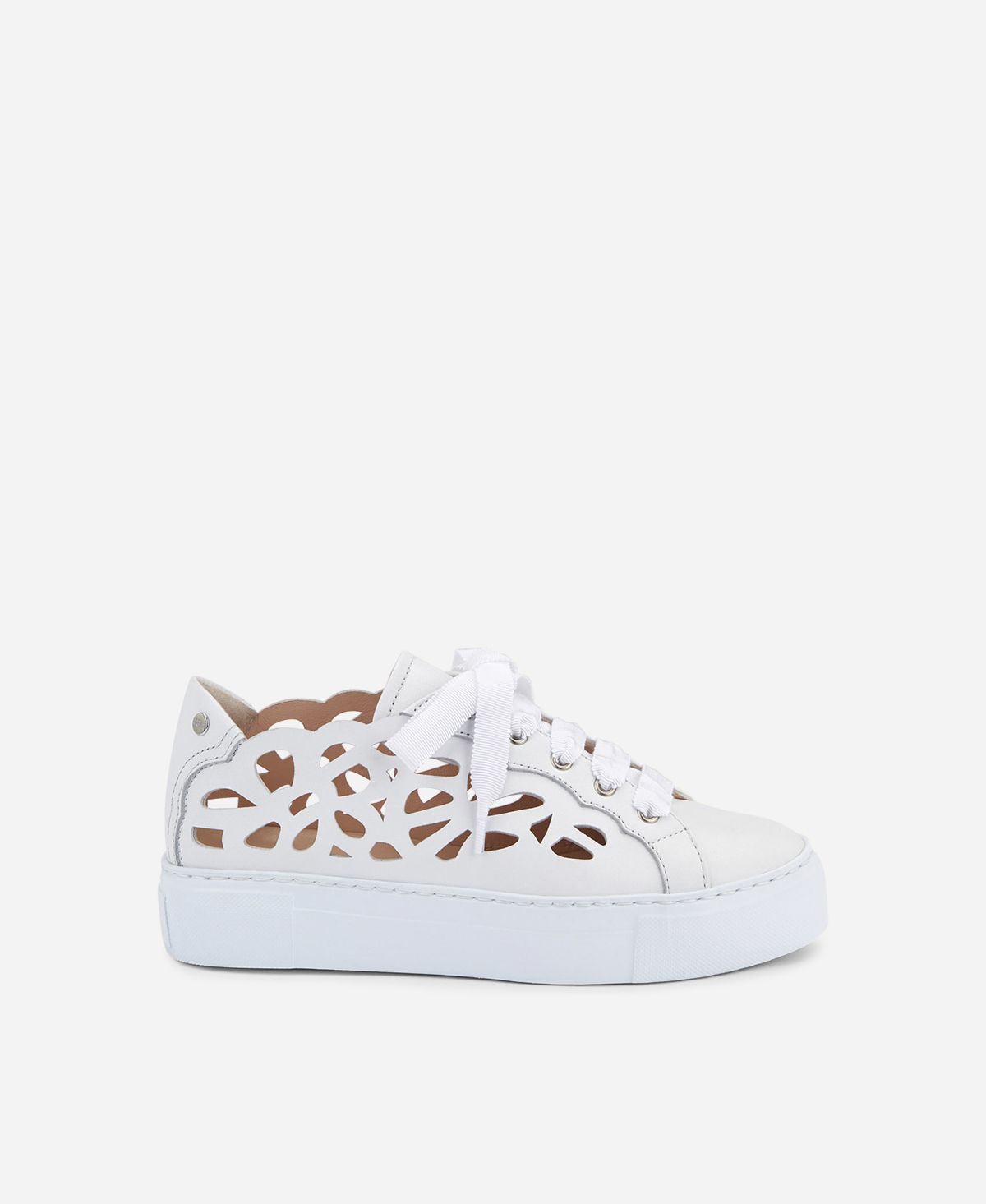 Agl Sneaker cut-out Bianco Mandi