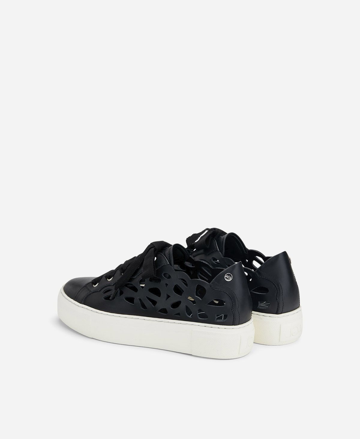 Agl Sneaker Cut-out Nero Mandi