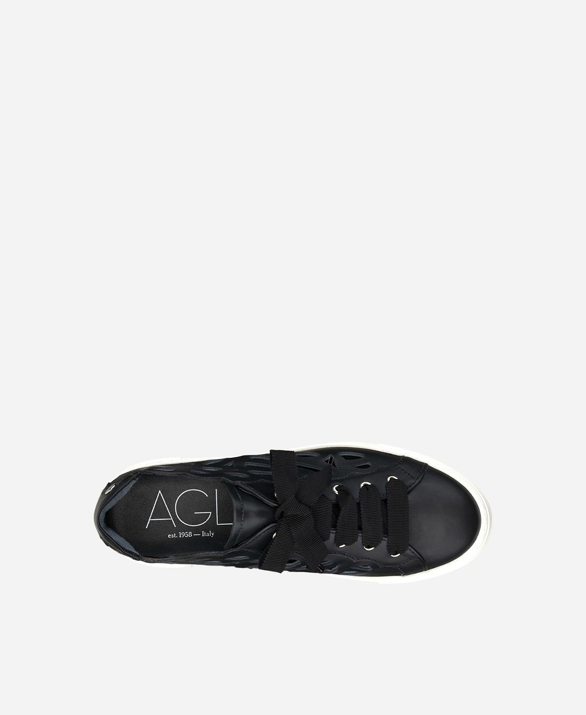 Agl Sneaker Cut-out Nero Mandi
