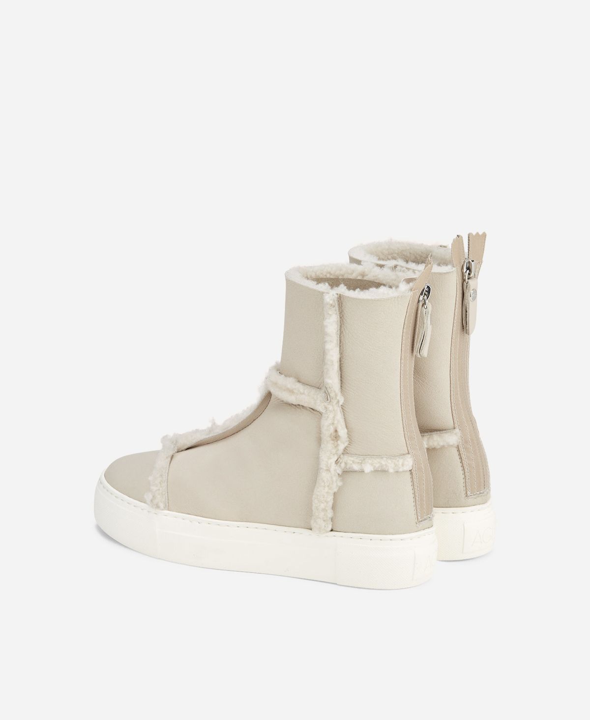 Agl Sneaker In Montone Avorio ROSY