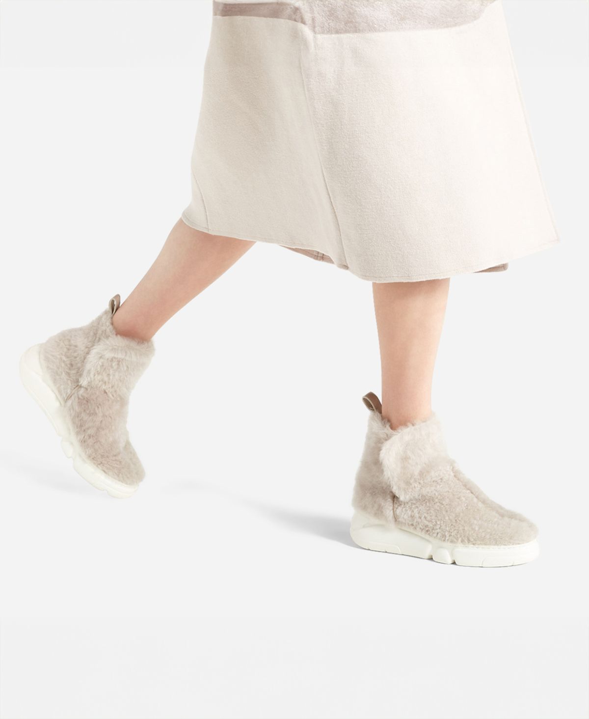 Agl Sneaker In Montone Beige SENETTE