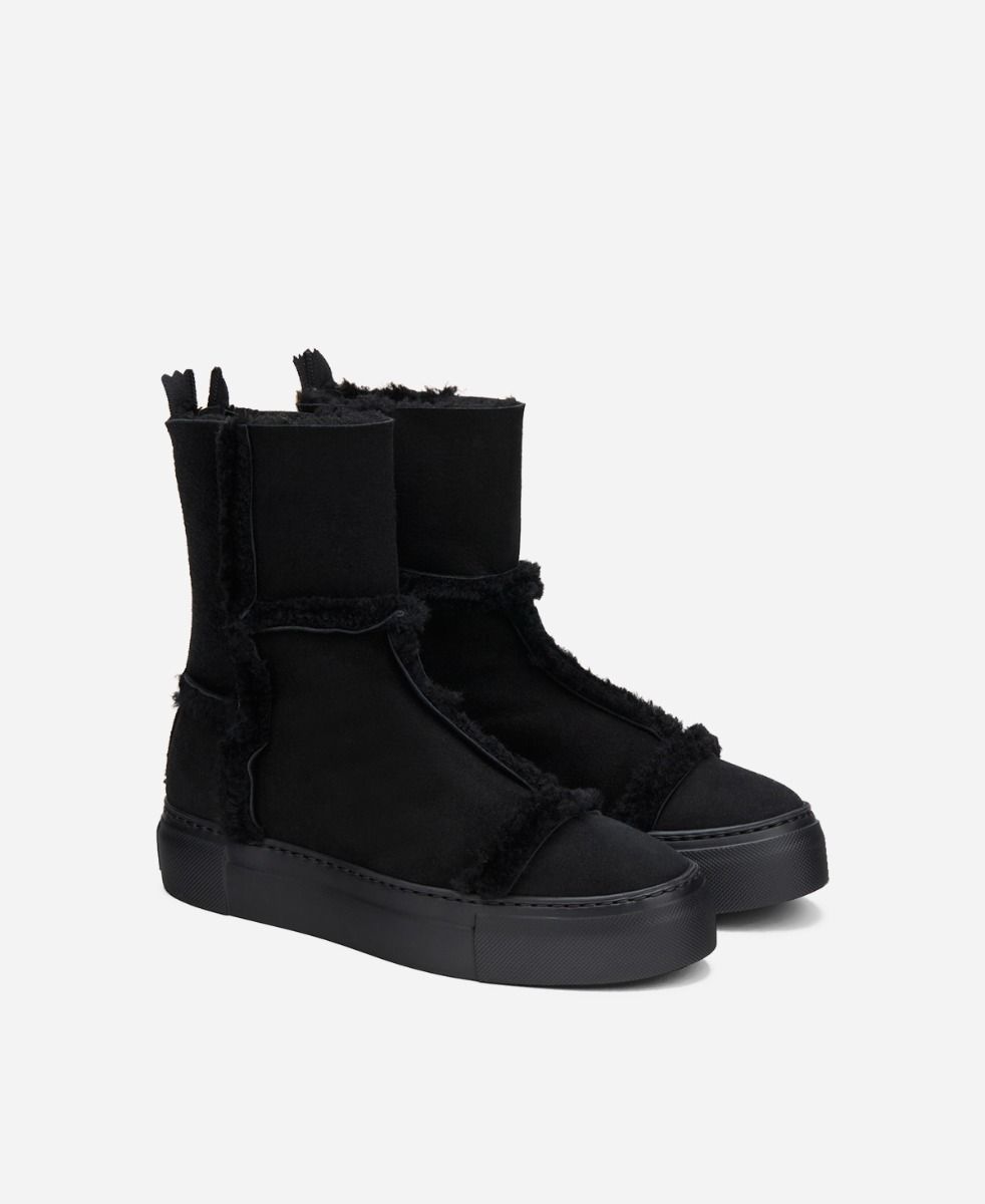 Agl Sneaker In Montone Nero ROSY