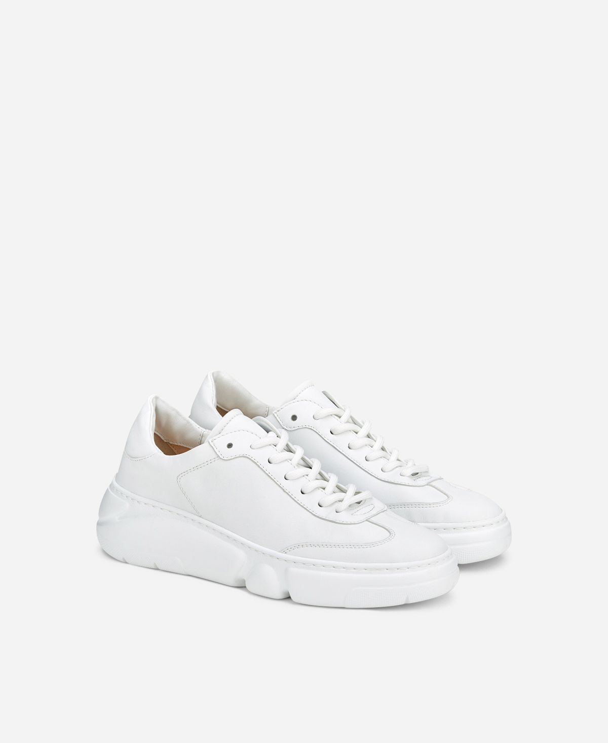 Agl Sneaker In Pelle Bianco Emilie Pure