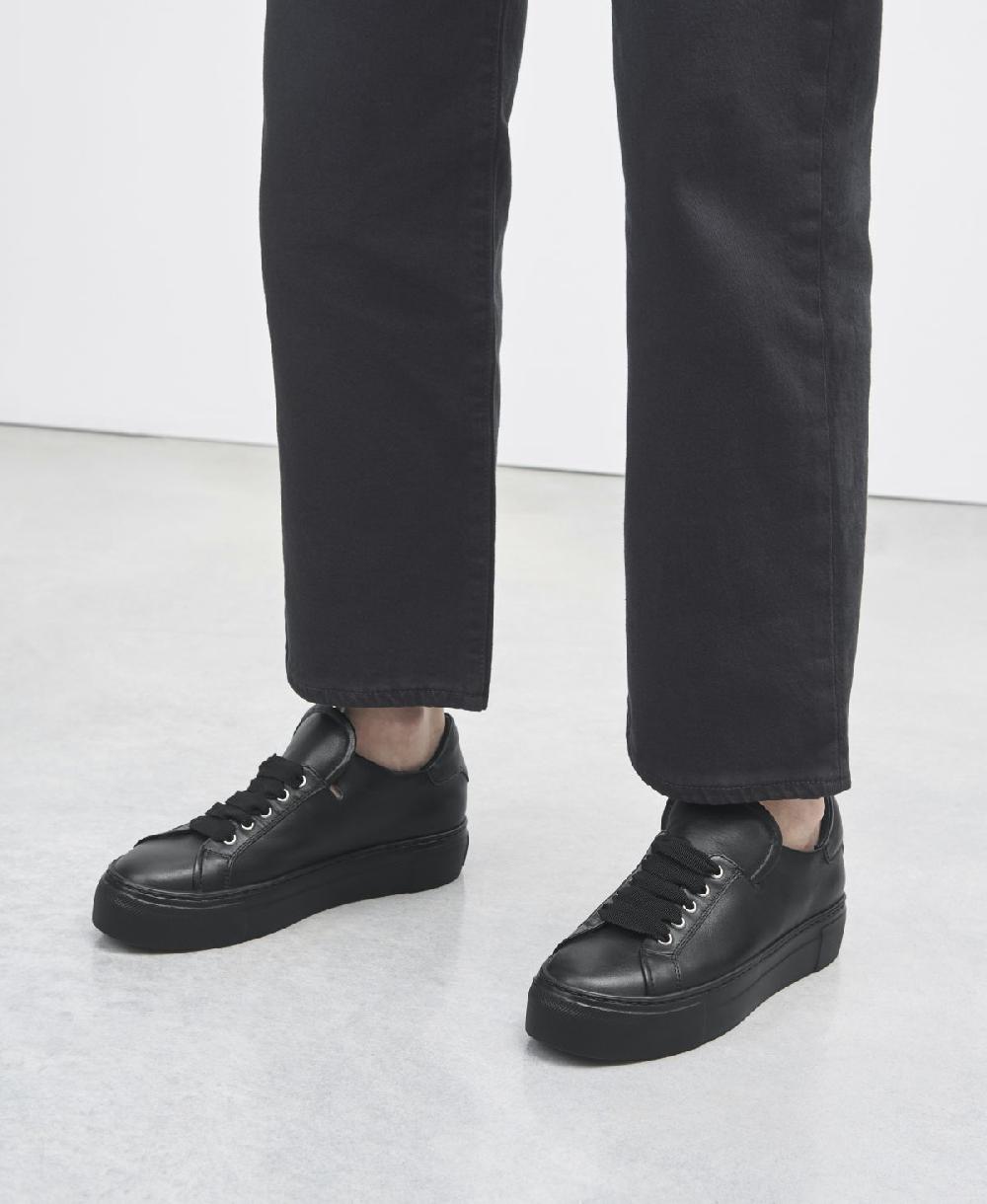 Agl Sneaker In Pelle Nero EDDA