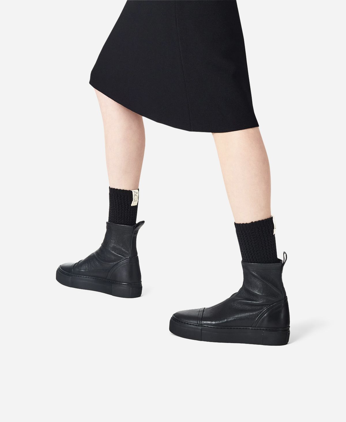 Agl Sneaker Stretch Nero IRENE