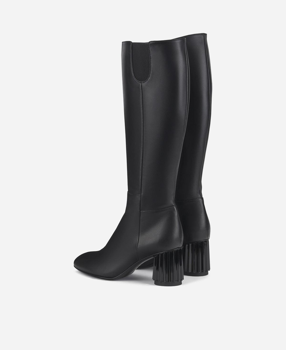 Agl Stivale Con Tacco Nero Dorica M Boot