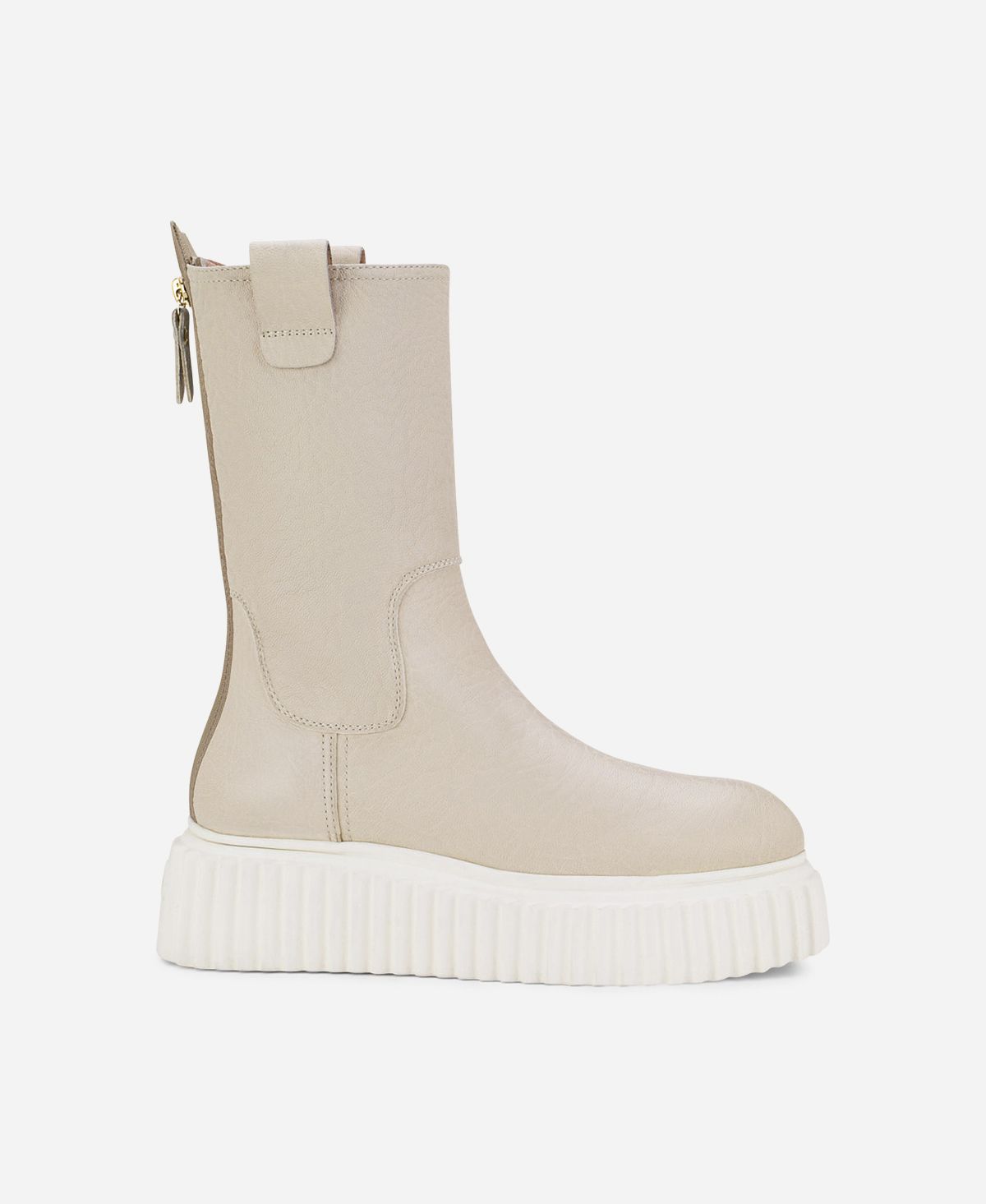 Agl Stivale in pelle Crema MILAGROS