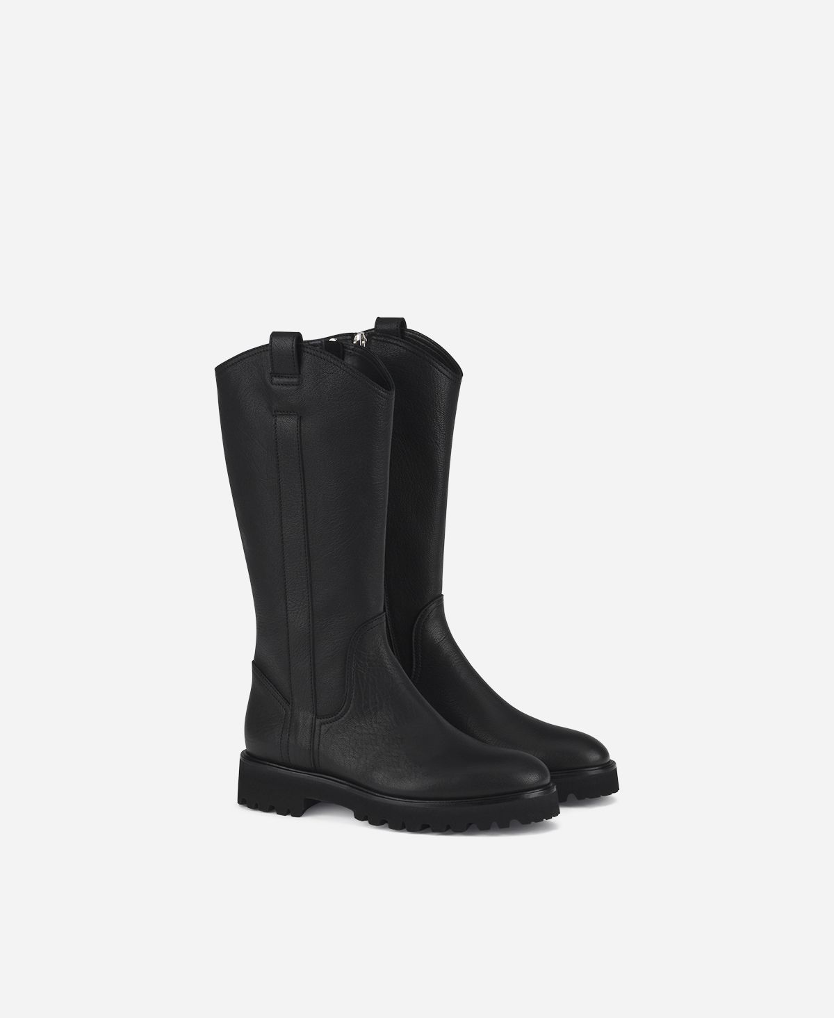 Agl Stivale In Pelle Nero Goldie Boot
