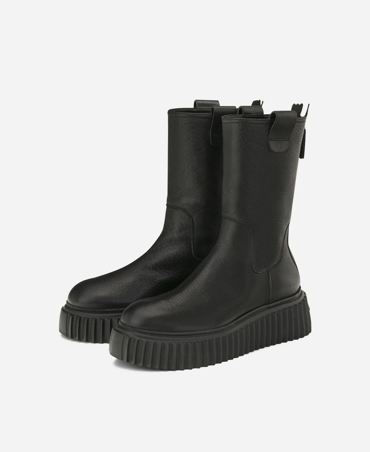 Agl Stivale In Pelle Nero MILAGROS