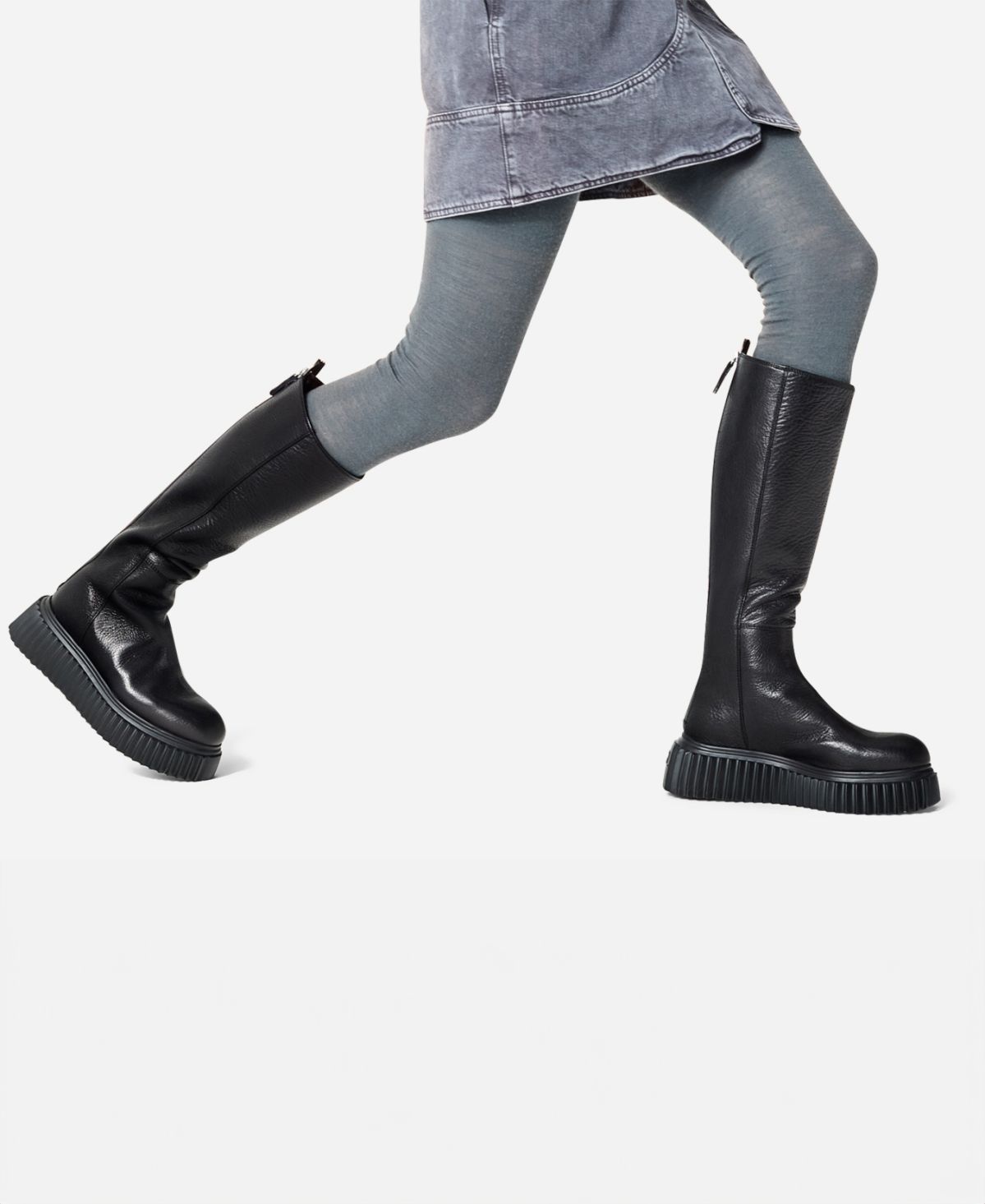 Agl Stivale In Pelle Nero MILAGROS BOOT